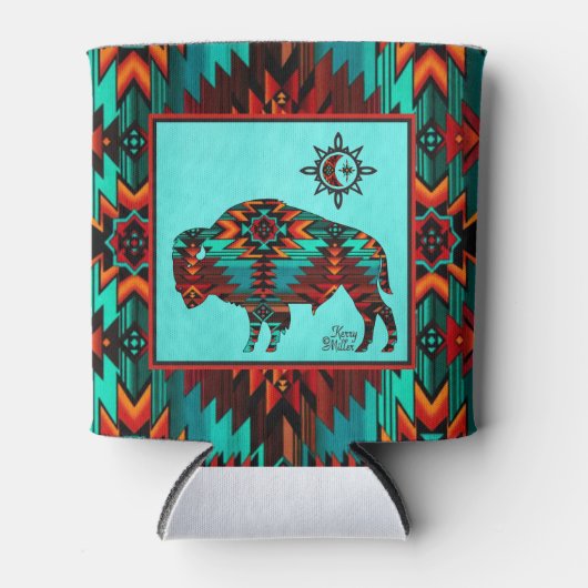 Southwest Buffalo Koelbox Blikjeskoeler (Voorkant)