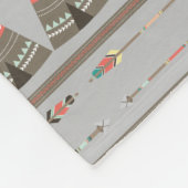 Southwest Cabin Fleece Deken (Hoek)