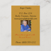 Southwest Calling Card Contactkaartje (Achterkant)