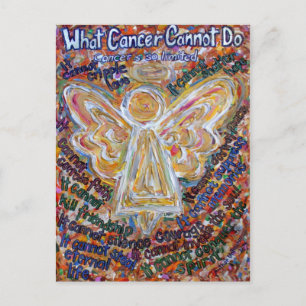 Southwest Cancer kan Angel-Briefkaarten of -kaart  Briefkaart