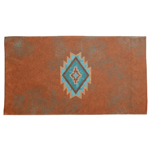 Southwest Canyons Diamond Kussensloop (Voorkant-Rechts)