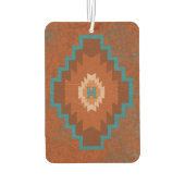 Southwest Canyons Geometric Diamond Custom Initiaa Luchtverfrisser (Achterkant)