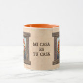 Southwest Chile Peppers Ristra Wreath Personalized Mok (Midden)