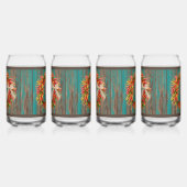 Southwest Chile Ristra Wreath on Wood Personalized (Gauche)