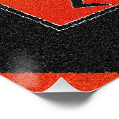 Southwest Dancing Kokopelli Design Perfect Poster (Hoek)