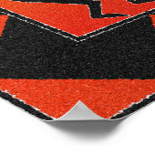 Southwest Dancing Kokopelli Design Poster (Hoek)