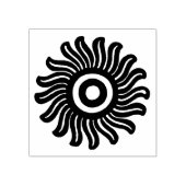 Southwest Del Sol Design Rubber Stamp Rubberstempel (Afrduk)