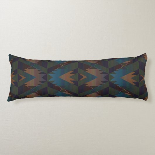 Southwest Design Aztec Pattern Lichaamskussen (Voorkant)