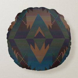 Southwest Design Aztec Pattern Rond Kussen