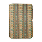 Southwest Design Green Brown Tan Badmat (Voorkant Verticaal)