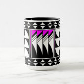 Southwest Feather Blessations Latte Mug (Centre)