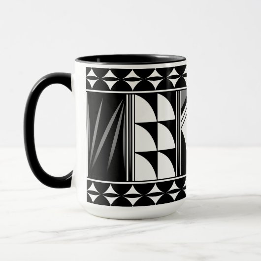 Southwest Feather Blessations Latte Mug (Gauche)