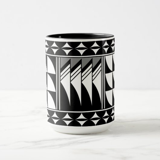 Southwest Feather Blessations Latte Mug (Centre)