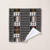 Southwest Feather Blessings in Citrus Bad Handdoek (Wasdoekje)