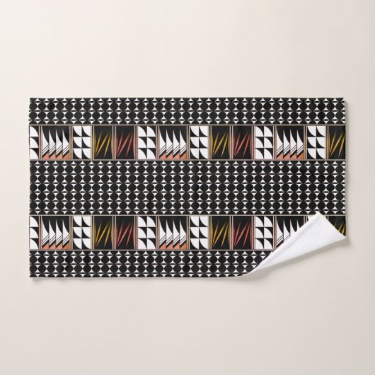 Southwest Feather Blessings in Citrus Bad Handdoek (Handdoek)