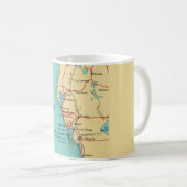 Southwest Florida Kaart Briefkaart Mok (Voorkant rechts)