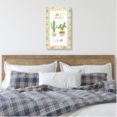 Southwest Geo IX | Lookin Sharp Canvas Afdruk (Insitu (Slaapkamer))