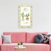 Southwest Geo IX | Lookin Sharp Canvas Afdruk (Insitu (Woonkamer))