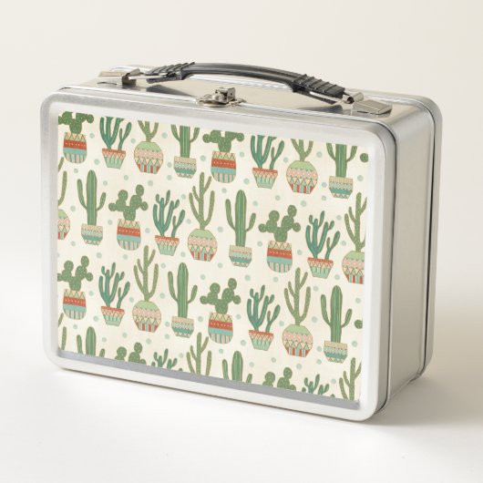 Southwest Geo Step | Cactus Pattern (Voorkant)