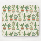 Southwest Geo Step | Cactus Pattern Muismat (Voorkant)