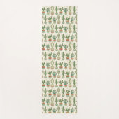 Southwest Geo Step | Cactus Pattern Yogamat (Voorkant)