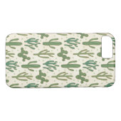 Southwest Geo Step | Duurzame Cactus Patroon Case-Mate iPhone Case (Achterkant (Horizontaal))