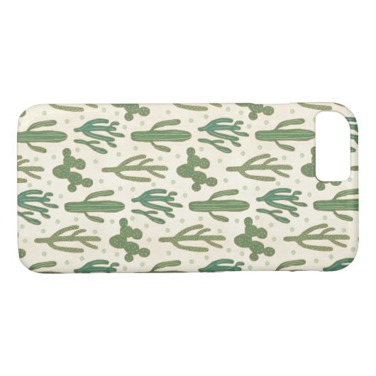 Southwest Geo Step | Duurzame Cactus Patroon Case-Mate iPhone Case (Achterkant (Horizontaal))