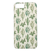 Southwest Geo Step | Duurzame Cactus Patroon Case-Mate iPhone Case (Achterkant)