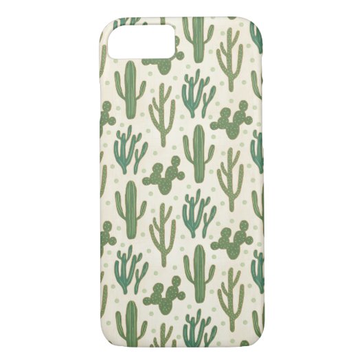 Southwest Geo Step | Duurzame Cactus Patroon Case-Mate iPhone Case (Achterkant)