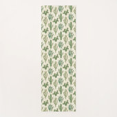 Southwest Geo Step | Duurzame Cactus Patroon Yogamat (Voorkant)