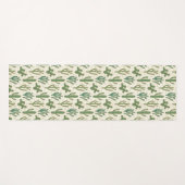 Southwest Geo Step | Duurzame Cactus Patroon Yogamat (Voorkant (horizontaal))