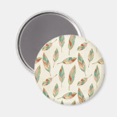 Southwest Geo Step | Geometrisch verlooppatroon Magneet (Voorkant / Achterkant)