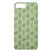 Southwest Geo Step | Groen cactus-patroon Case-Mate iPhone Case (Achterkant)