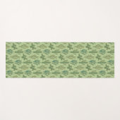 Southwest Geo Step | Groen cactus-patroon Yogamat (Voorkant (horizontaal))