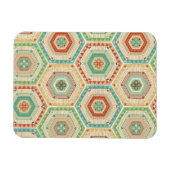 Southwest Geo Step | Southwest Hexagon Pattern Magneet (Horizontaal)