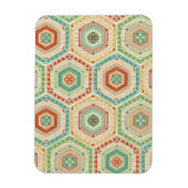 Southwest Geo Step | Southwest Hexagon Pattern Magneet (Verticaal)
