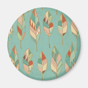 Southwest Geo Step   Waterverf Vuurpatroon Magneet