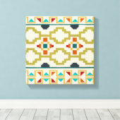 Southwest Geometry I Canvas Afdruk (Insitu (Houten vloer))