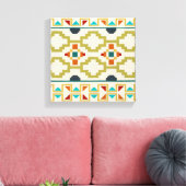 Southwest Geometry I Canvas Afdruk (Insitu (Woonkamer))