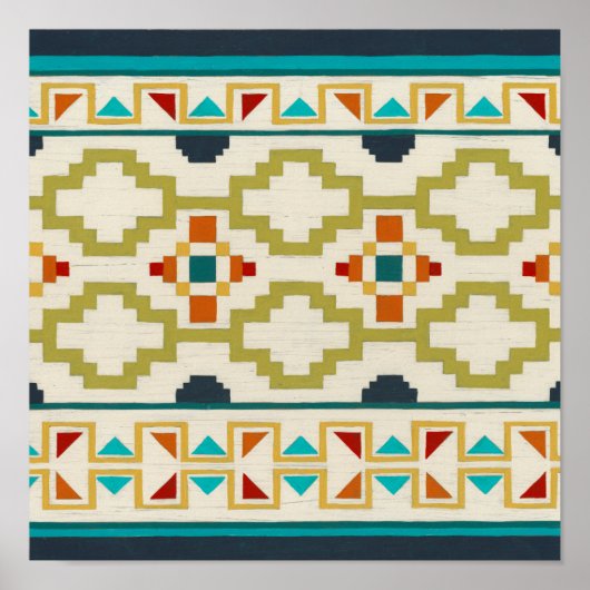 Southwest Geometry I Poster (Voorkant)