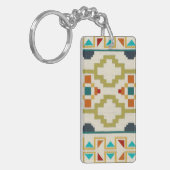 Southwest Geometry I Sleutelhanger (Voorkant Links)