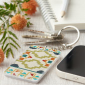 Southwest Geometry I Sleutelhanger (Voorkant Rechts)