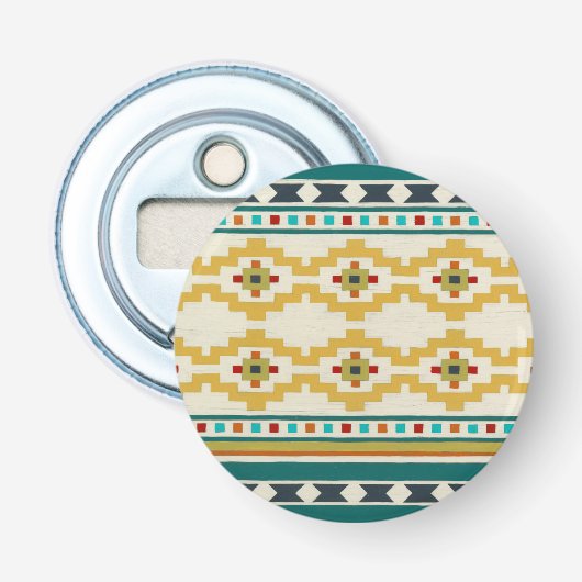 Southwest Geometry III Button Flesopener (Voorkant)