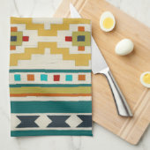 Southwest Geometry III Theedoek (Quarter Fold)