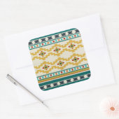Southwest Geometry III Vierkante Sticker (Envelop)