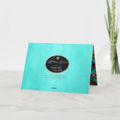 Southwest Horse Holiday Card Feestdagen Kaart (Achterkant)