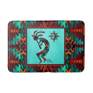Southwest Kokopelli Bath Mat