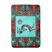 Southwest Kokopelli Bath Mat (Voorkant Verticaal)