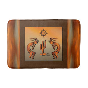 Southwest Kokopelli Bath Mat
