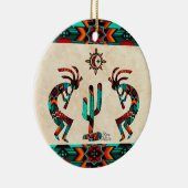 Southwest Kokopelli Ceramic Ornament (Rechts)